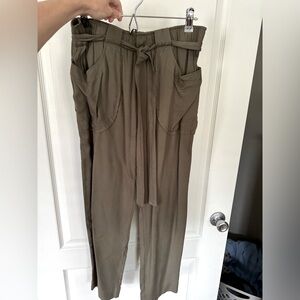 KLD Olive green flowy pants